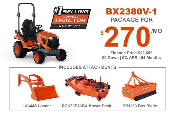 Kubota BX2380V-1 Tractor Package