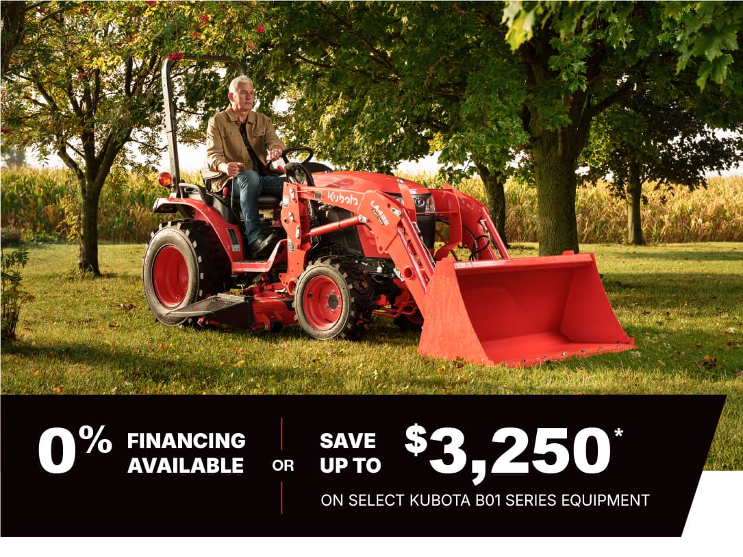 Save on B01 Series Tractors