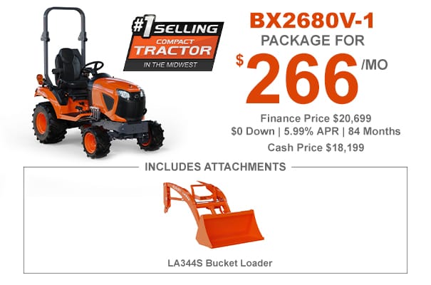 BX2680V-1 Tractor Package