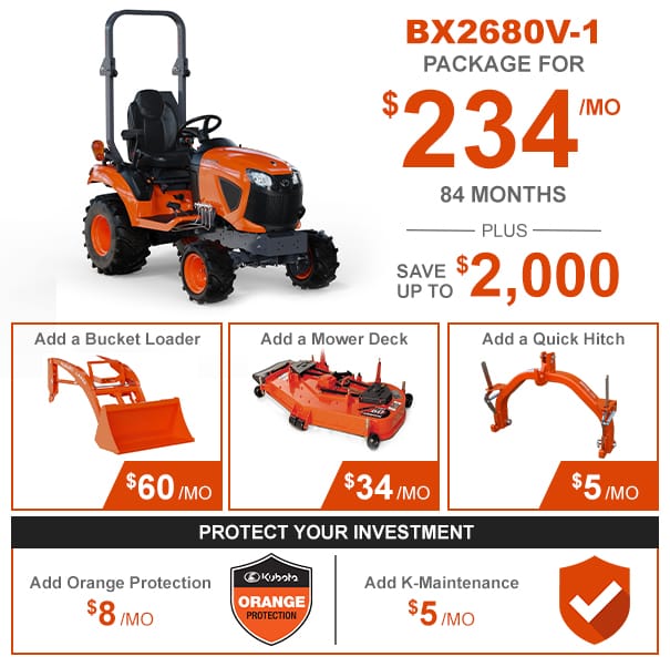 Kubota BX2680V-1 Kubota Package