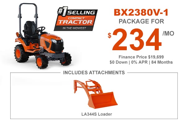 Kubota BX2380V-1 Tractor Package